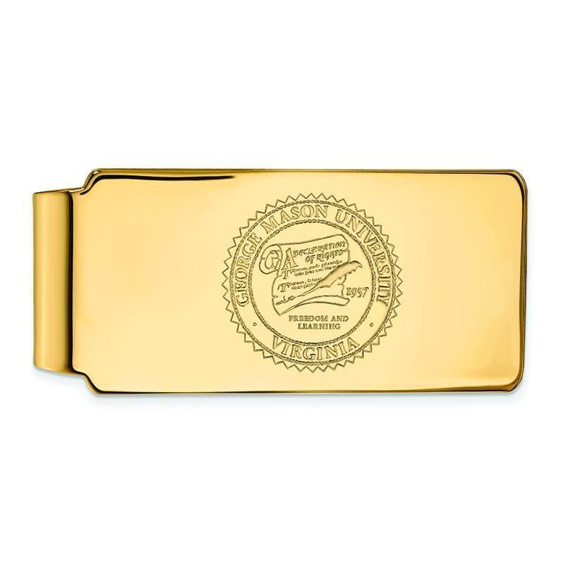 14ky LogoArt George Mason University Money Clip Crest - Seattle Gold Grillz