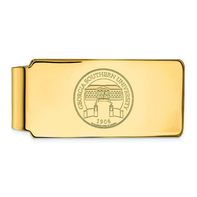 14ky LogoArt Georgia Southern University Crest Money Clip - Seattle Gold Grillz