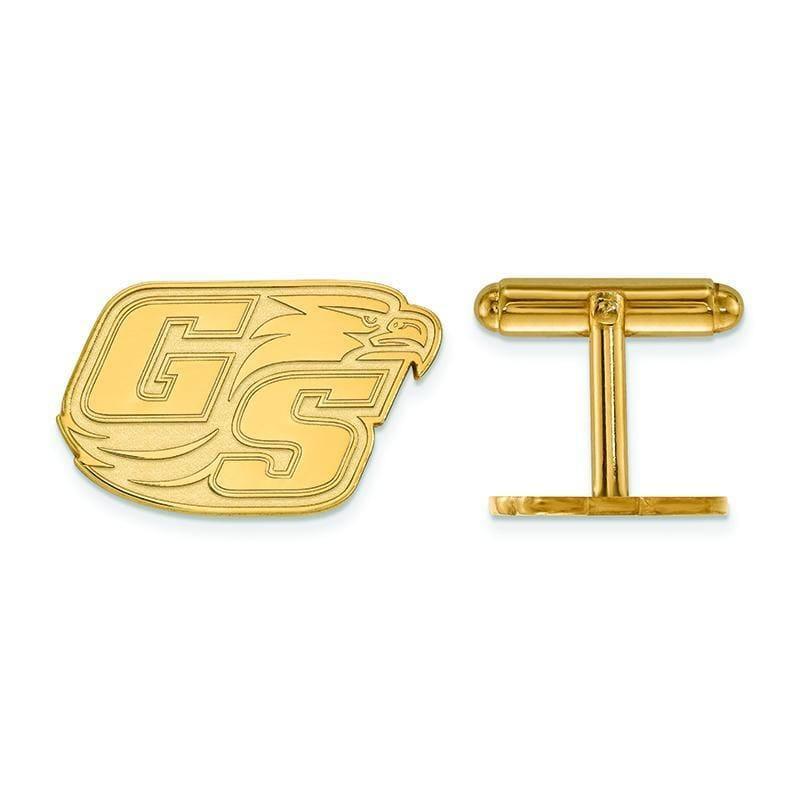 14ky LogoArt Georgia Southern University Cuff Link - Seattle Gold Grillz