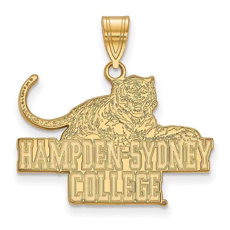 14ky LogoArt Hampden Sydney College Large Pendant - Seattle Gold Grillz