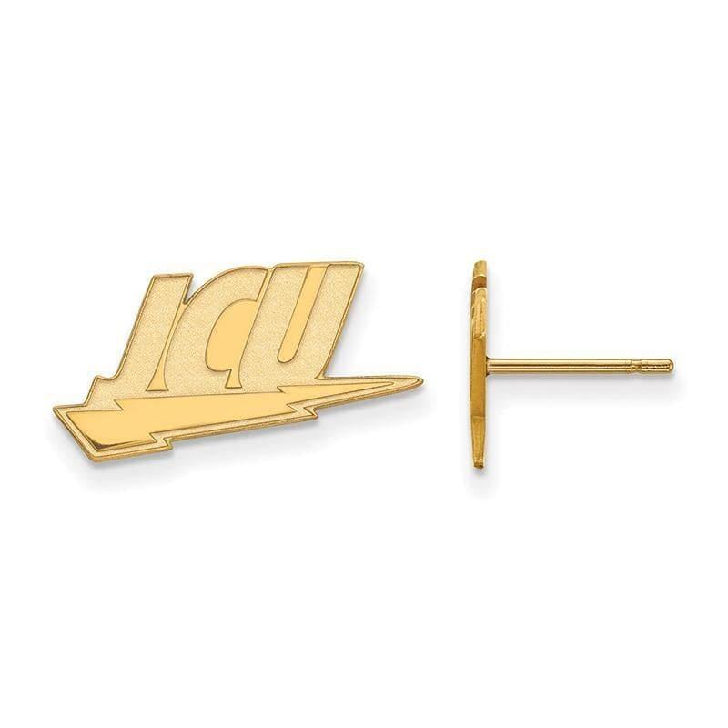 14ky LogoArt John Carroll University Small Post Earrings - Seattle Gold Grillz