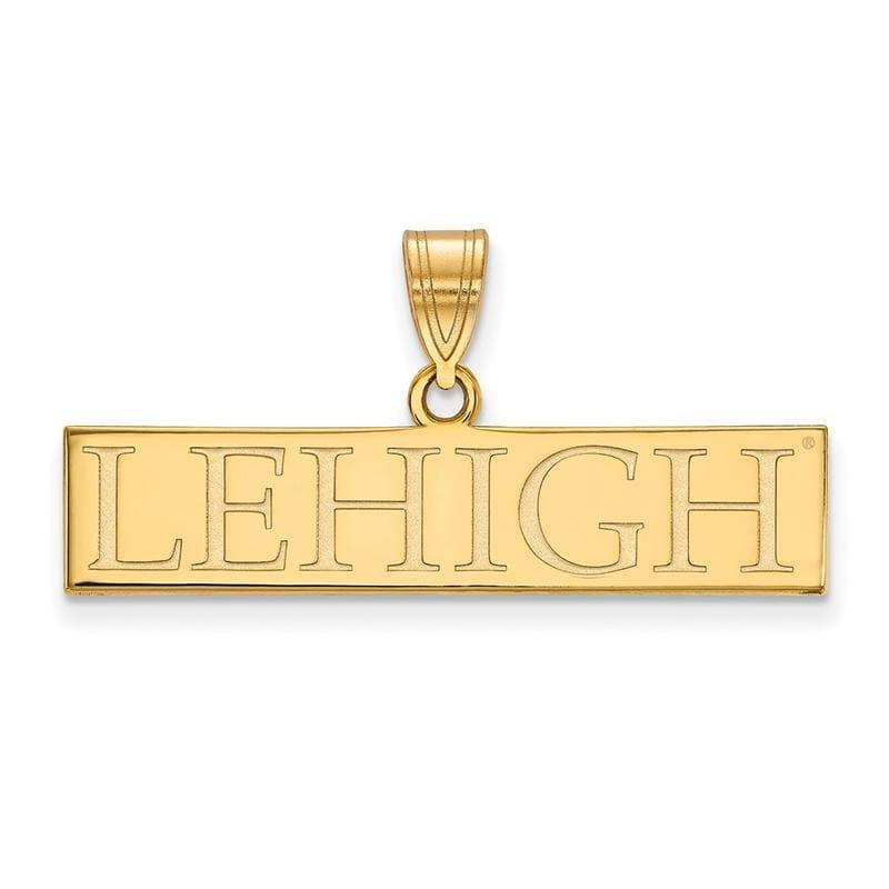 14ky LogoArt Lehigh University Large Pendant - Seattle Gold Grillz