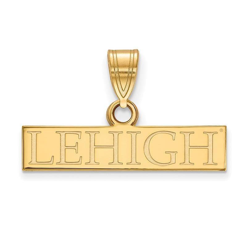 14ky LogoArt Lehigh University Small Pendant - Seattle Gold Grillz