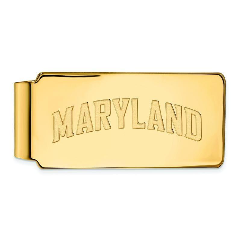 14ky LogoArt Maryland Money Clip - Seattle Gold Grillz