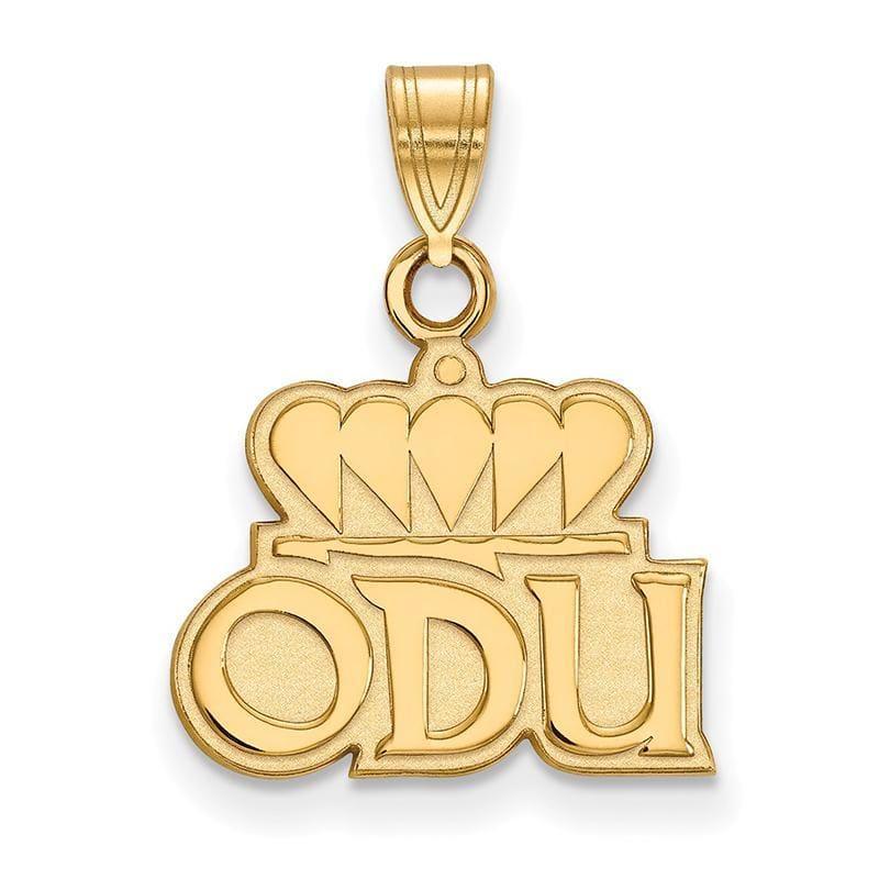 14ky LogoArt Old Dominion University Small Pendant - Seattle Gold Grillz