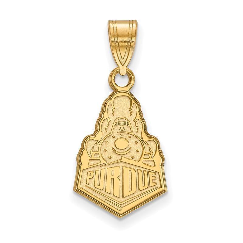 14ky LogoArt Purdue Medium Pendant - Seattle Gold Grillz