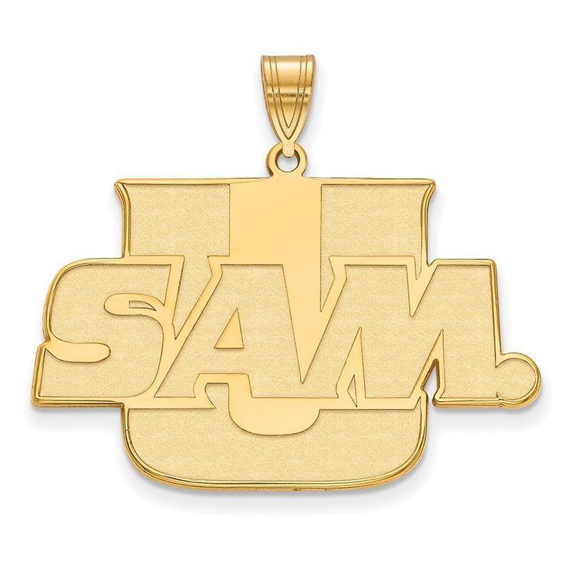 14ky LogoArt Samford University XL Pendant - Seattle Gold Grillz