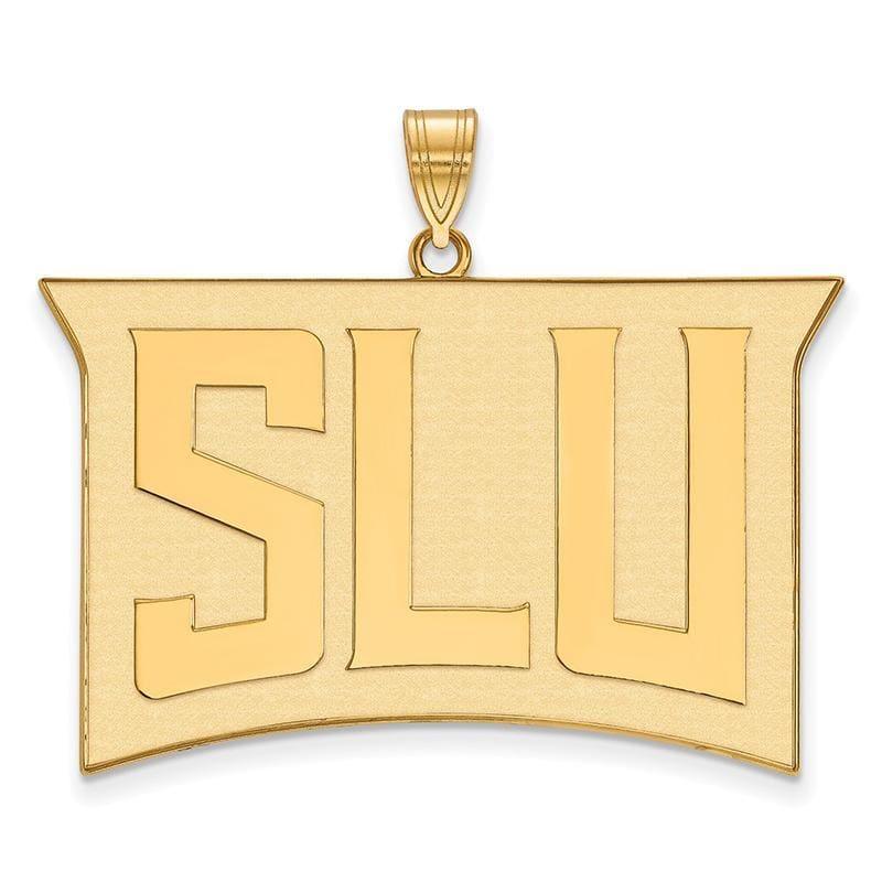 14ky LogoArt St. Louis University XL Pendant - Seattle Gold Grillz