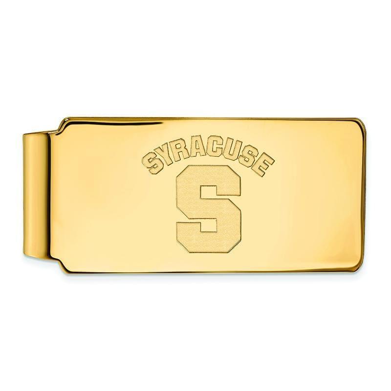 14ky LogoArt Syracuse University Money Clip - Seattle Gold Grillz