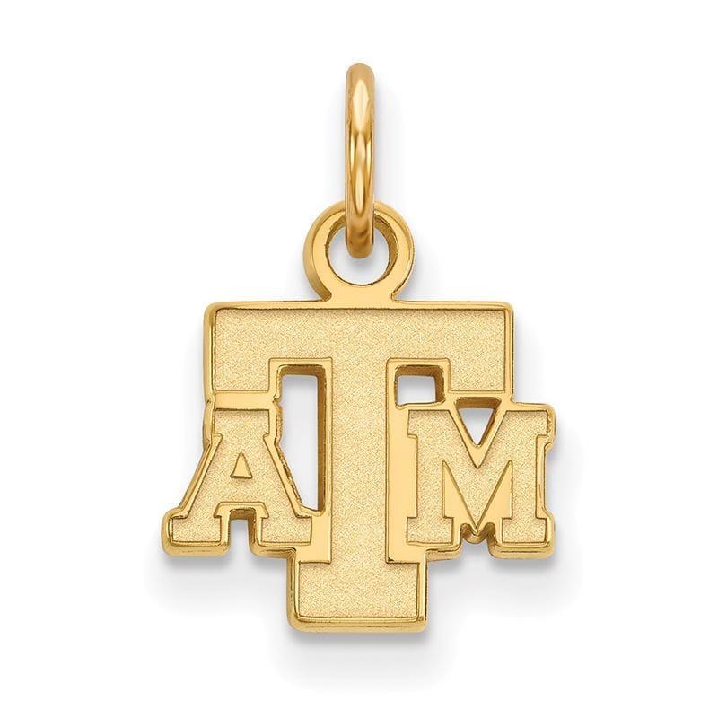 14ky LogoArt Texas A&M University XS Pendant - Seattle Gold Grillz