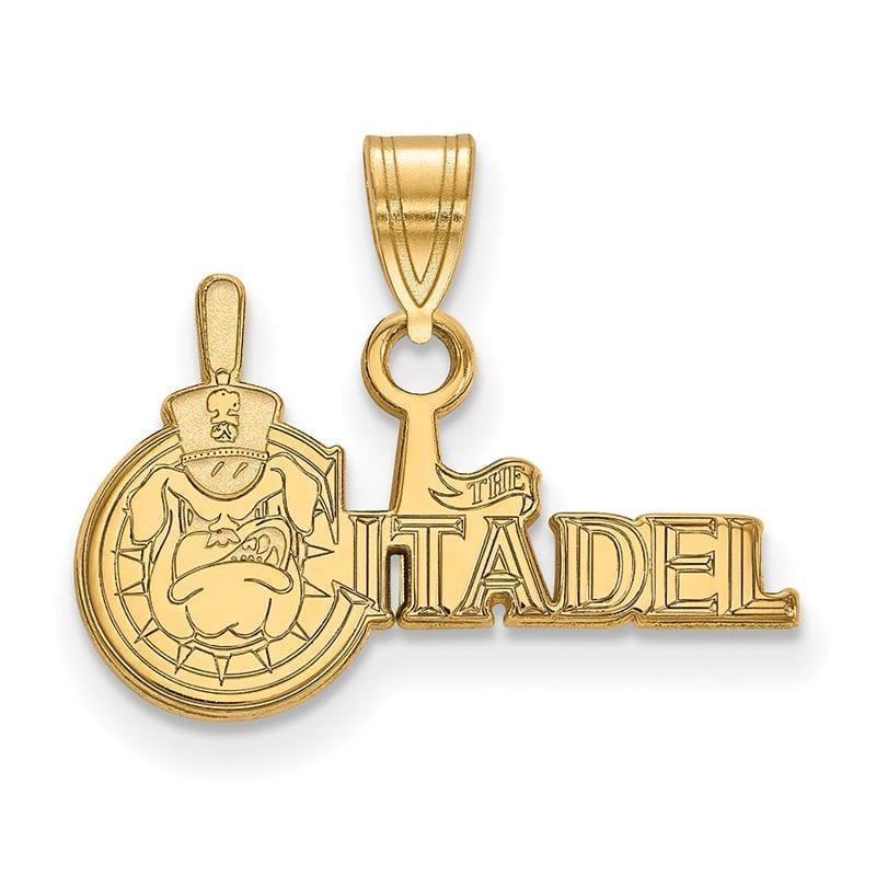 14ky LogoArt The Citadel Small Pendant - Seattle Gold Grillz