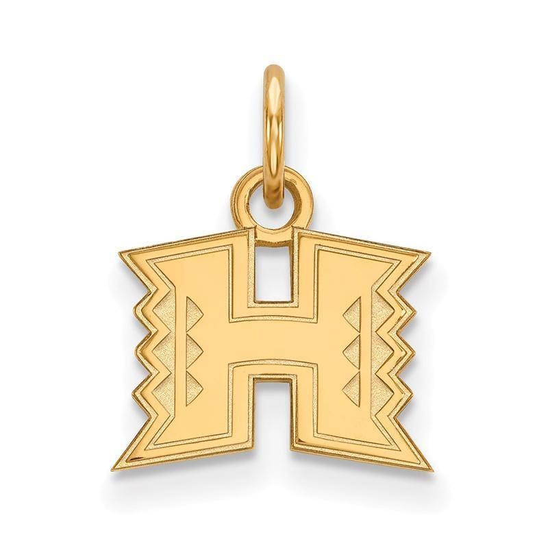 14ky LogoArt The University of Hawaii XS Pendant - Seattle Gold Grillz