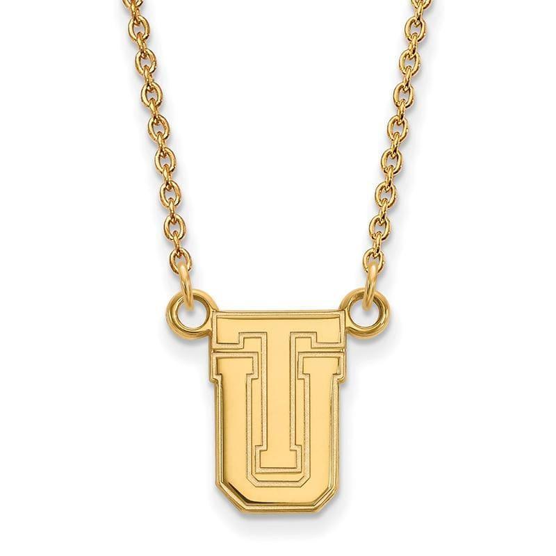 14ky LogoArt The University of Tulsa Small Pendant w-Necklace - Seattle Gold Grillz