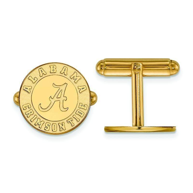 14ky LogoArt University of Alabama Cuff Link - Seattle Gold Grillz