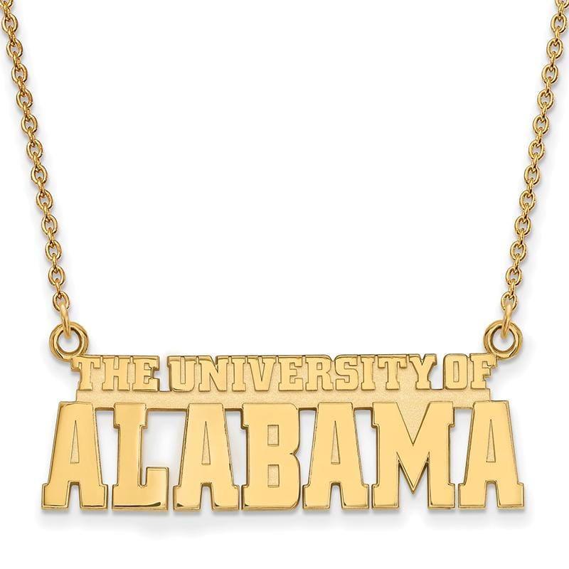 14ky LogoArt University of Alabama Large Pendant - Seattle Gold Grillz