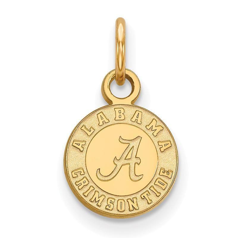 14ky LogoArt University of Alabama XS Pendant - Seattle Gold Grillz