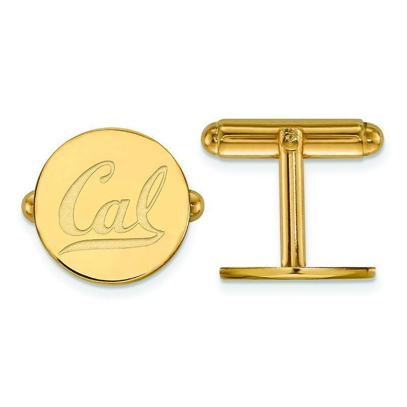 14ky LogoArt University of California Berkeley Cuff Link - Seattle Gold Grillz