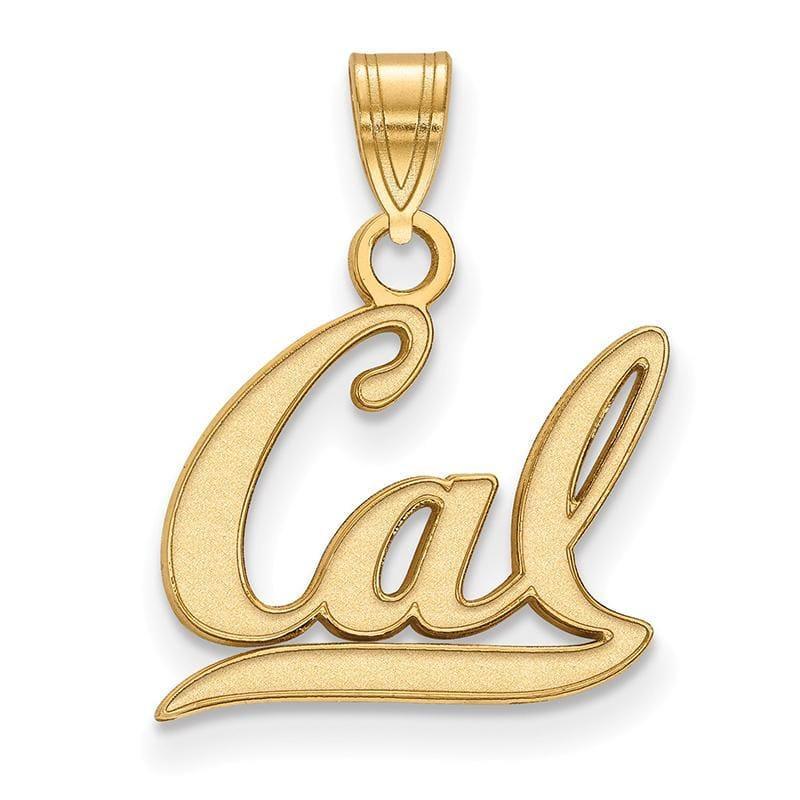 14ky LogoArt University of California Berkeley Small Pendant - Seattle Gold Grillz