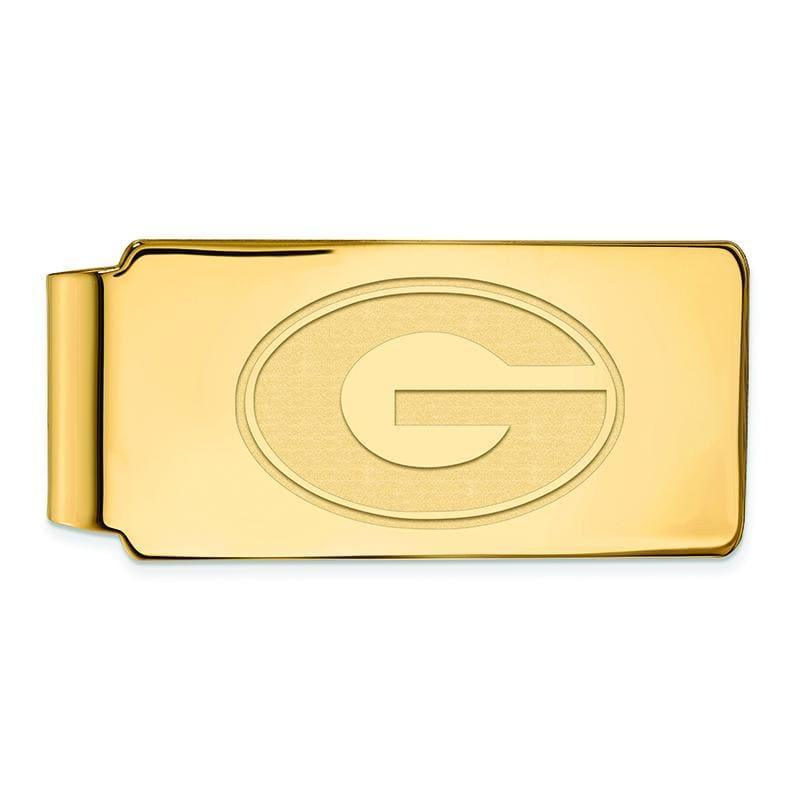 14ky LogoArt University of Georgia Money Clip - Seattle Gold Grillz