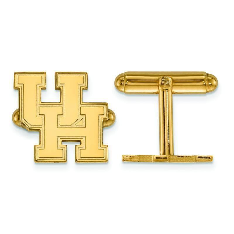14ky LogoArt University of Houston Cuff Link - Seattle Gold Grillz