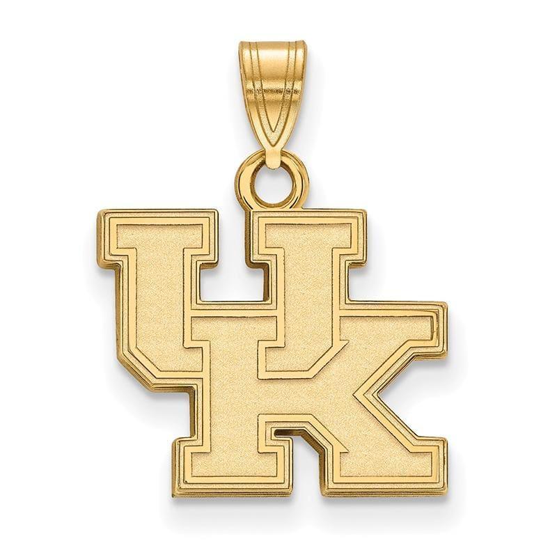 14ky LogoArt University of Kentucky Small Pendant - Seattle Gold Grillz