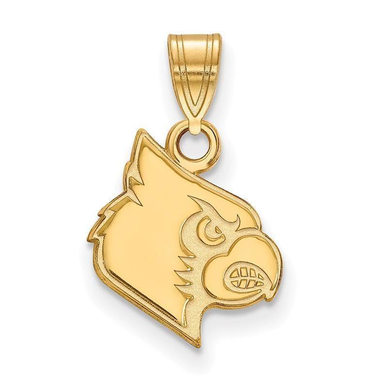 14ky LogoArt University of Louisville Small Pendant - Seattle Gold Grillz