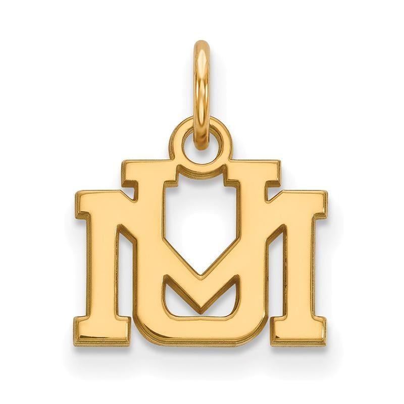 14ky LogoArt University of Montana XS Pendant - Seattle Gold Grillz