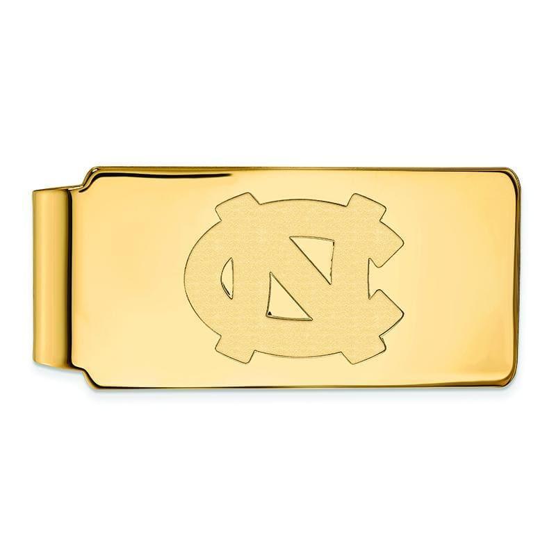 14ky LogoArt University of North Carolina Money Clip - Seattle Gold Grillz