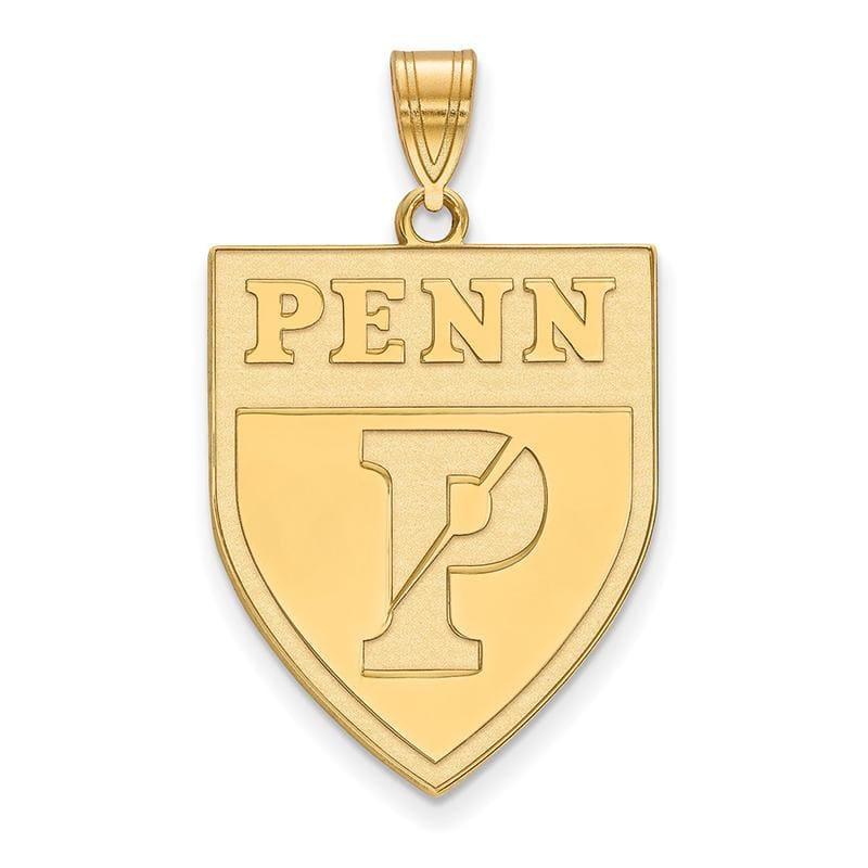 14ky LogoArt University of Pennsylvania XL Pendant - Seattle Gold Grillz