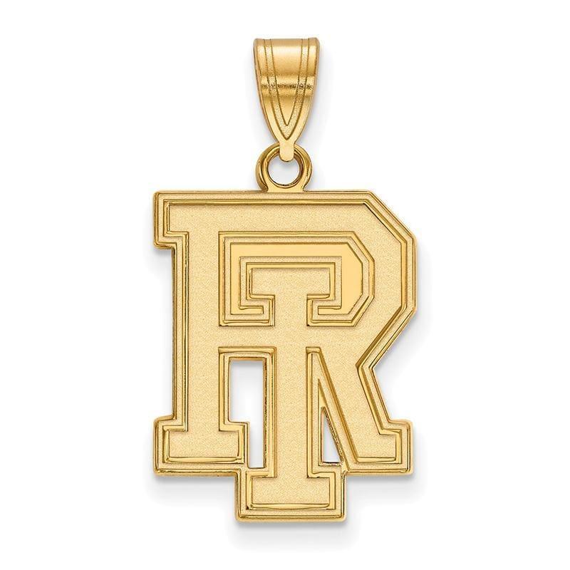 14ky LogoArt University of Rhode Island Large Pendant - Seattle Gold Grillz