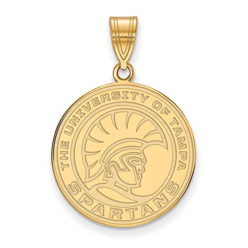 14ky LogoArt University of Tampa Medium Pendant - Seattle Gold Grillz