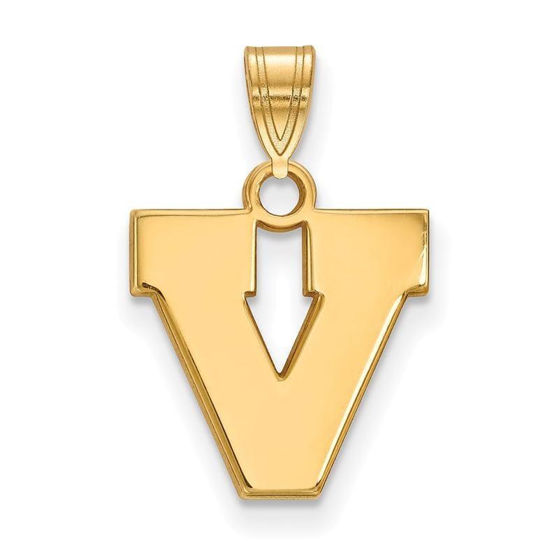 14ky LogoArt University of Virginia Small Pendant - Seattle Gold Grillz