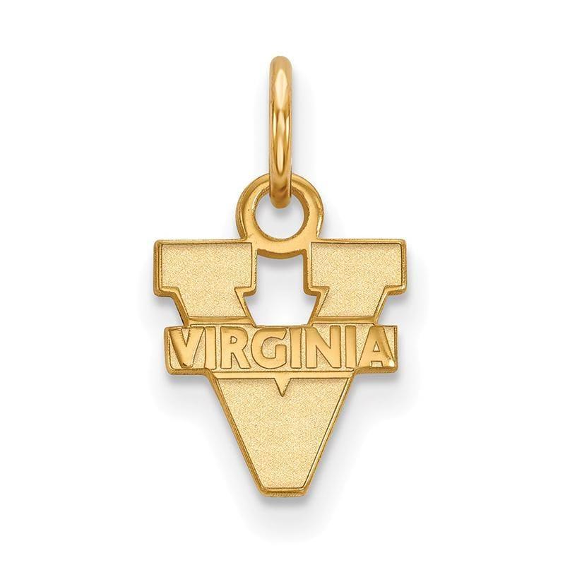 14ky LogoArt University of Virginia XS Pendant - Seattle Gold Grillz