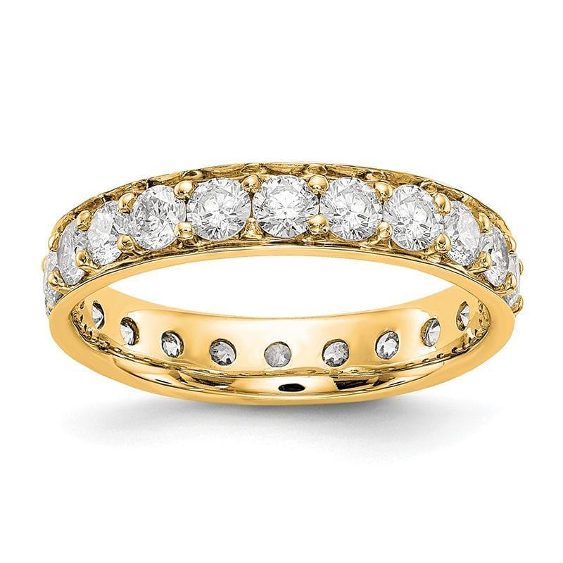 14KY SI2-I1( H-I) 22 Round = 2 CT Vintage PVE Eternity Band - Seattle Gold Grillz