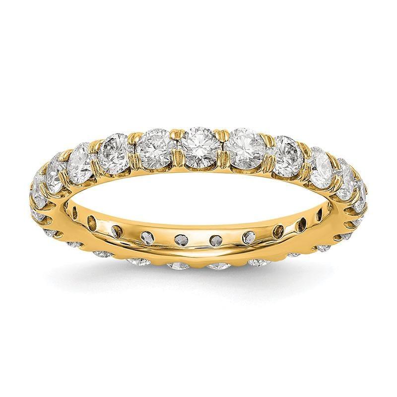 14KY SI2-I1( H-I) 23 Round = 2 CT UPRG Eternity Band - Seattle Gold Grillz