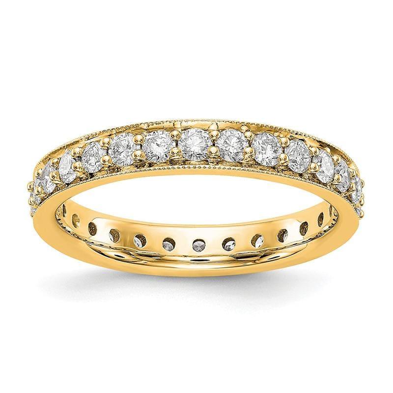 14KY SI2-I1( H-I) 28 Round = 1 CT Vintage PVE Eternity Band - Seattle Gold Grillz
