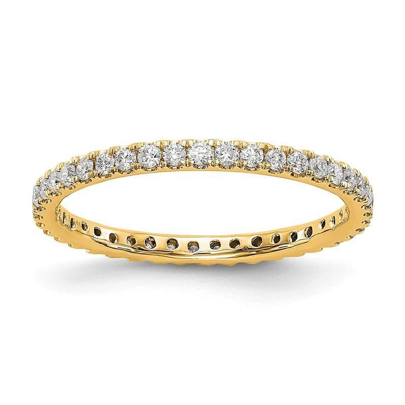 14KY SI2-I1( H-I) 41 Round = 1-2CT UPRG Eternity Band - Seattle Gold Grillz