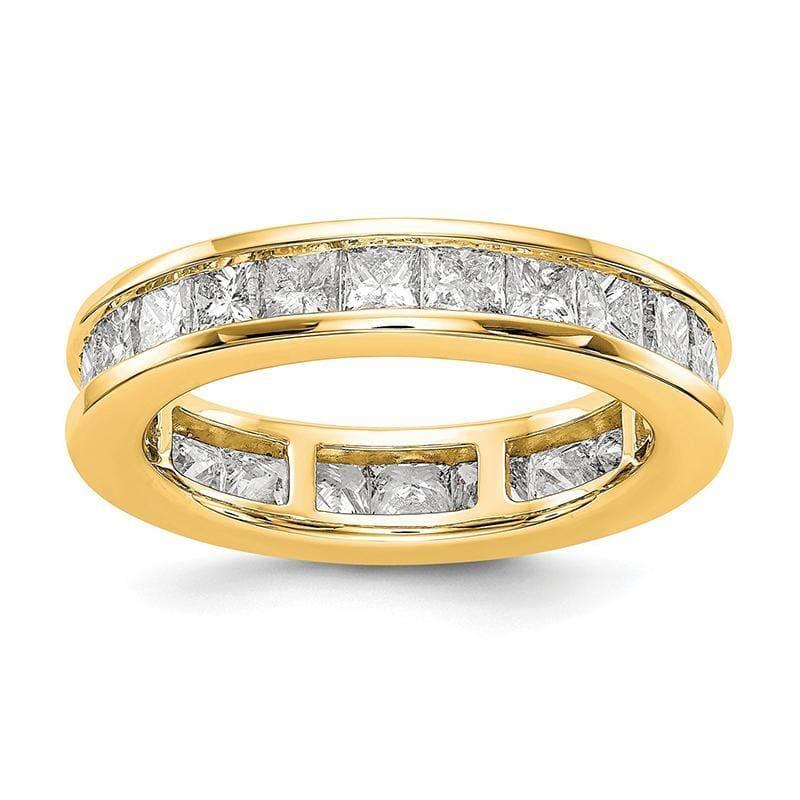 14KY SI2-I1( H-I) Princess = 3CT Channel Set Eternity Band - Seattle Gold Grillz