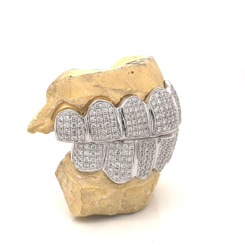 16pc White Gold Box Set Grillz - Seattle Gold Grillz
