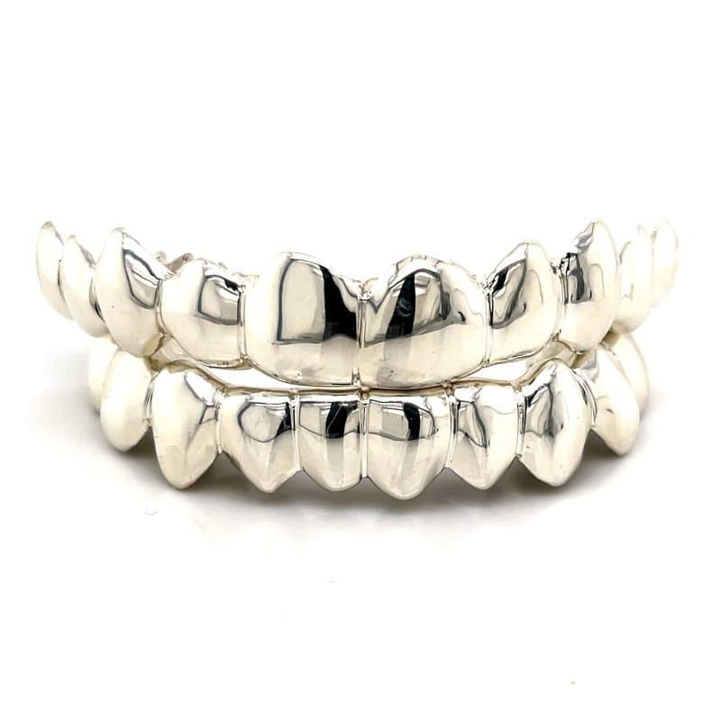 20pc Silver Grillz Set - Seattle Gold Grillz