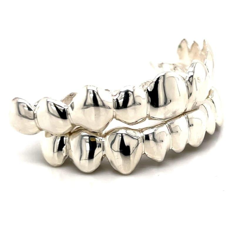 20pc Silver Grillz Set - Seattle Gold Grillz