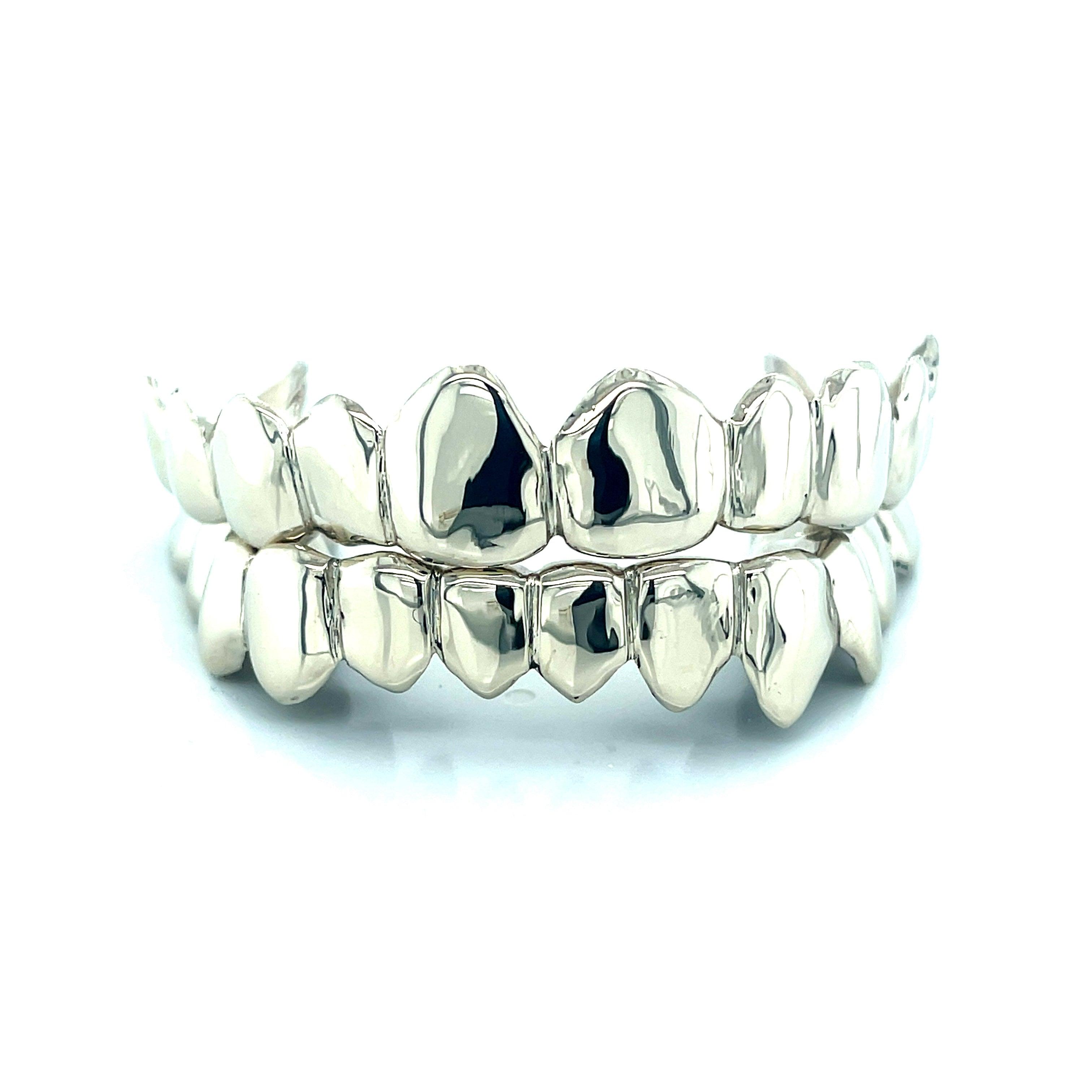 24pc Gold High Polished Grillz - Seattle Gold Grillz