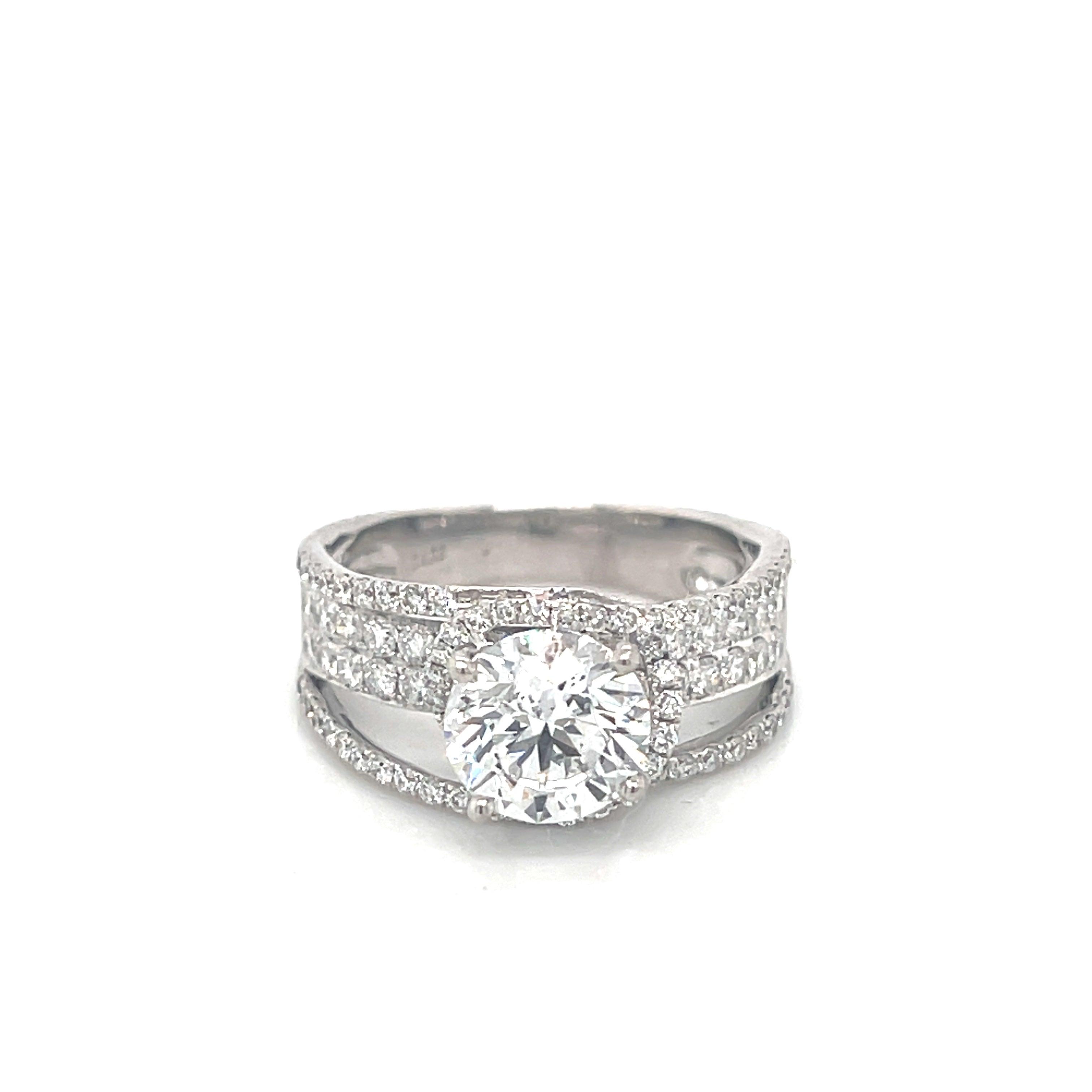 2ct Lab Grown Diamond Engagement Ring - Seattle Gold Grillz