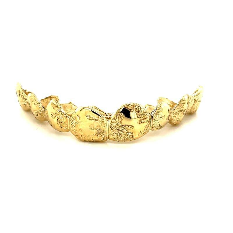 8pc Gold Earth Cut Grillz - Seattle Gold Grillz