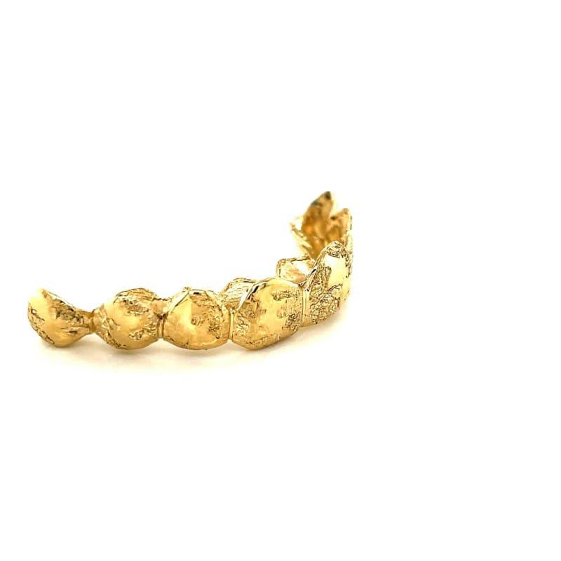 8pc Gold Earth Cut Grillz - Seattle Gold Grillz