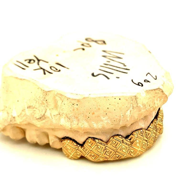 8pc Gold Fendi Top Grillz - Seattle Gold Grillz