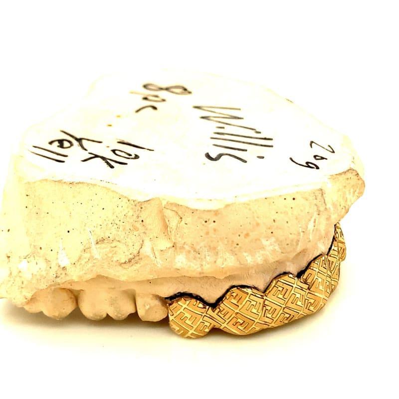 8pc Gold Fendi Top Grillz - Seattle Gold Grillz