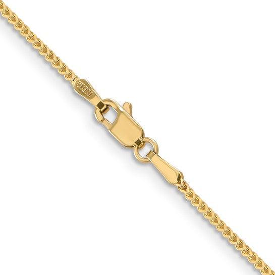 14k Gold 1.0mm Franco Chain