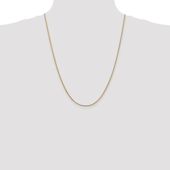 14k Gold 1.0mm Franco Chain