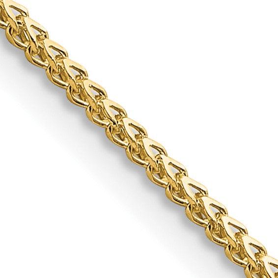 14k Gold 1.0mm Franco Chain
